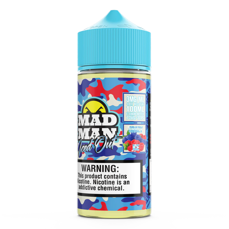 Juice - MadMan - Crazy Raspberry - 100ml