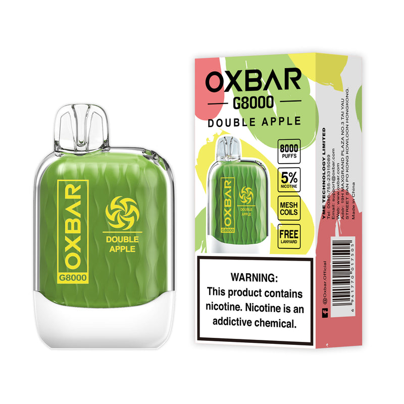 OXBAR G8000 Puffs (2% NIC)