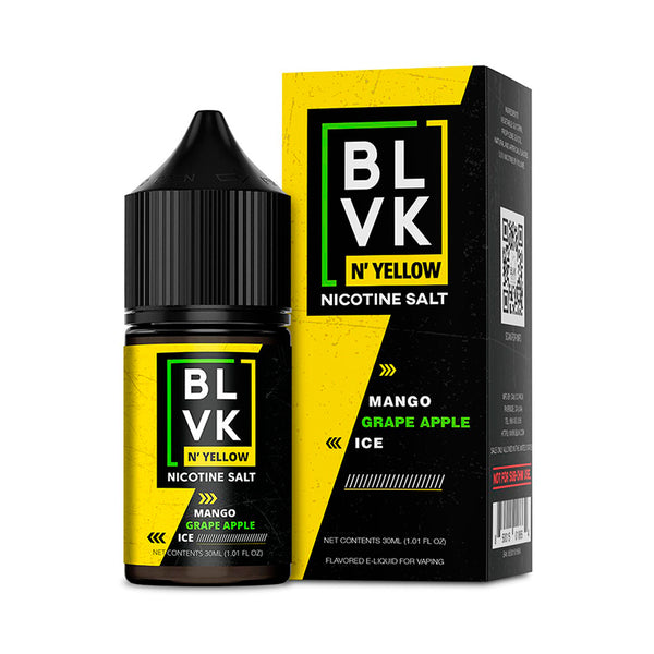 NicSalt - BLVK N'YELLOW Mango Green Apple Ice 30ml