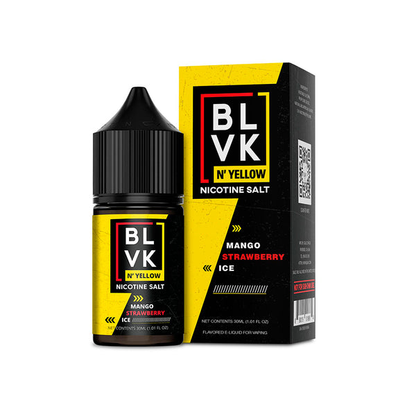 NicSalt - BLVK N'YELLOW Mango Strawberry Ice 30ml