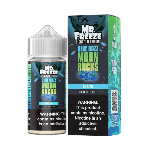 Juice - Mr. Freeze Moon Rocks - Blue Razz Frost - 100ml