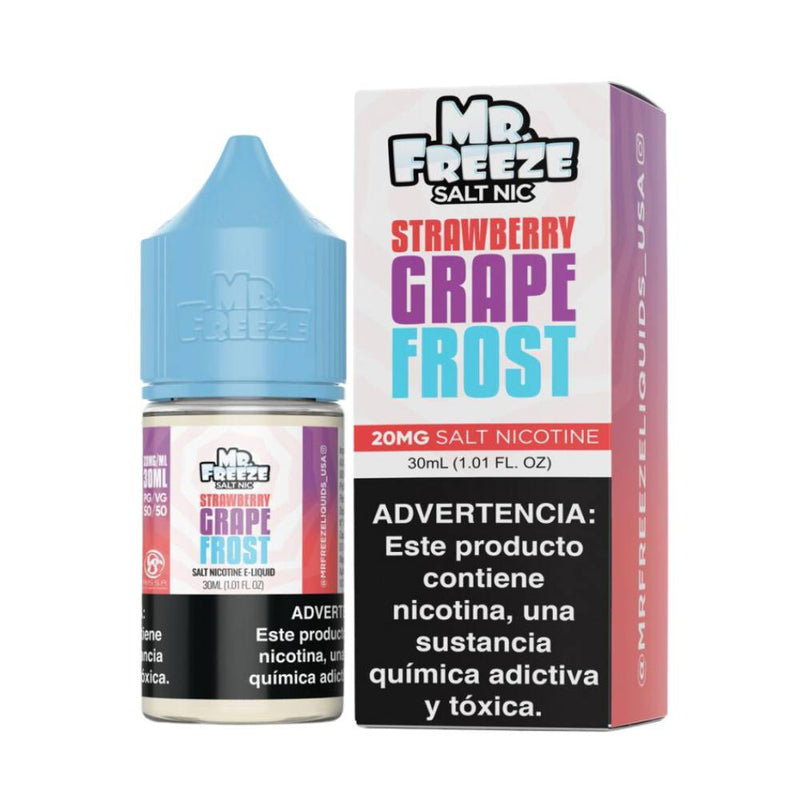 NicSalt Mr. Freeze - Strawberry Grape Frost 30ml (LANÇAMENTO)