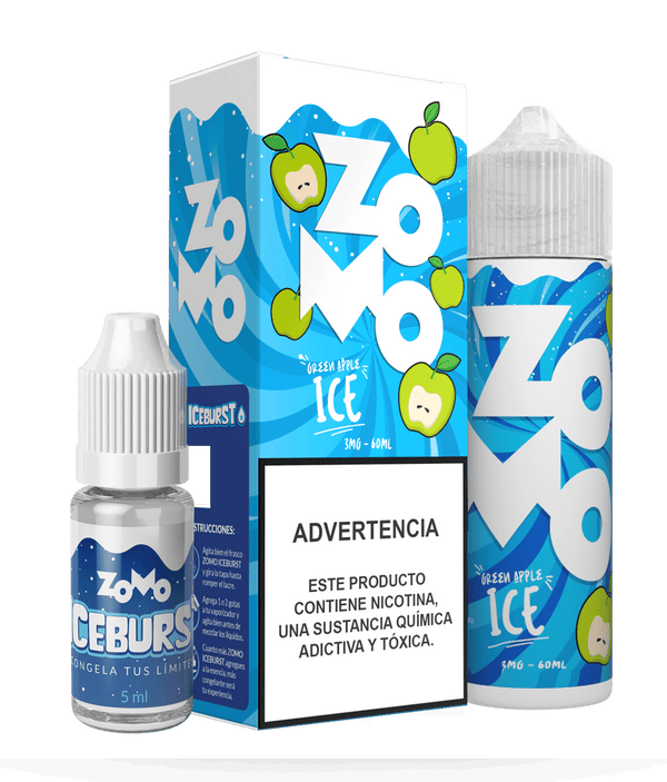 Juice - Zomo - Green Apple Ice 60ml