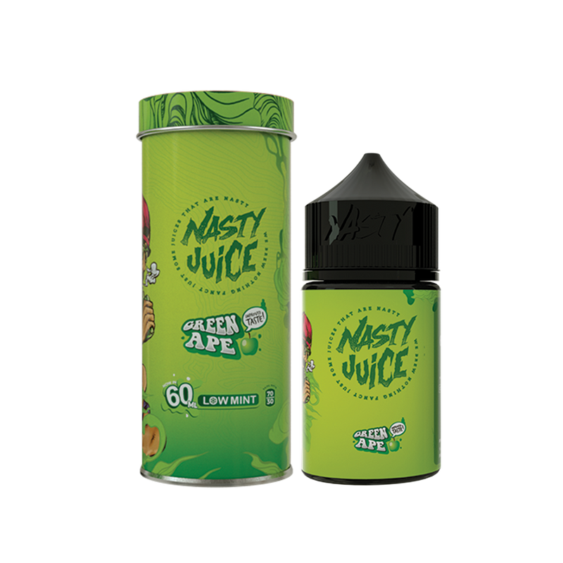 Juice - Nasty Green Apple Low Mint 60ml