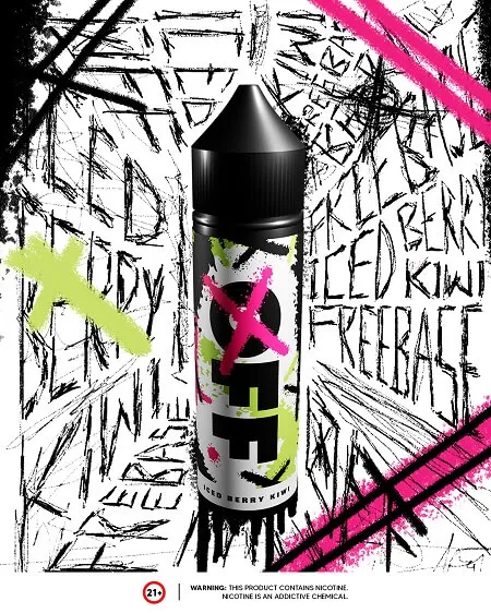 JUICE OFF Iced Berry Kiwi 60ml