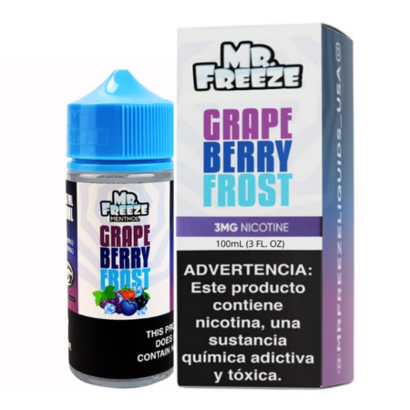 Juice - Mr. Freeze - Grape Berry Frost - 100ml *(LANÇAMENTO)*